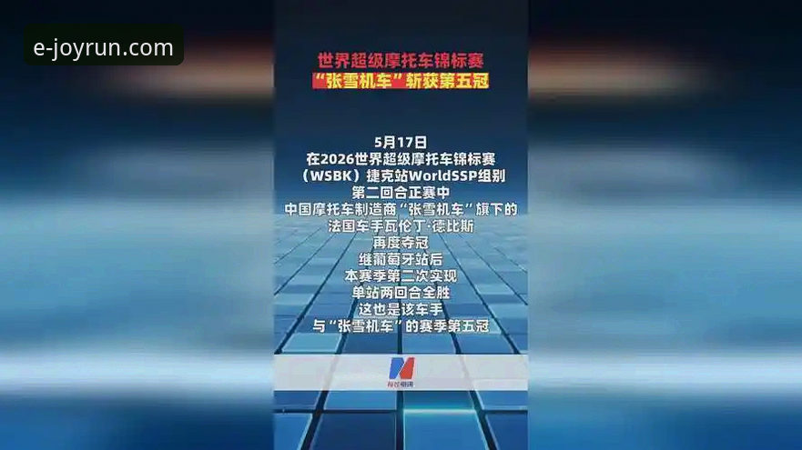 乐竞体育优质体验手机版 从排位第六到正赛夺冠,资深用户分享在乐竞体育看世界超级摩托车锦标赛的心得
